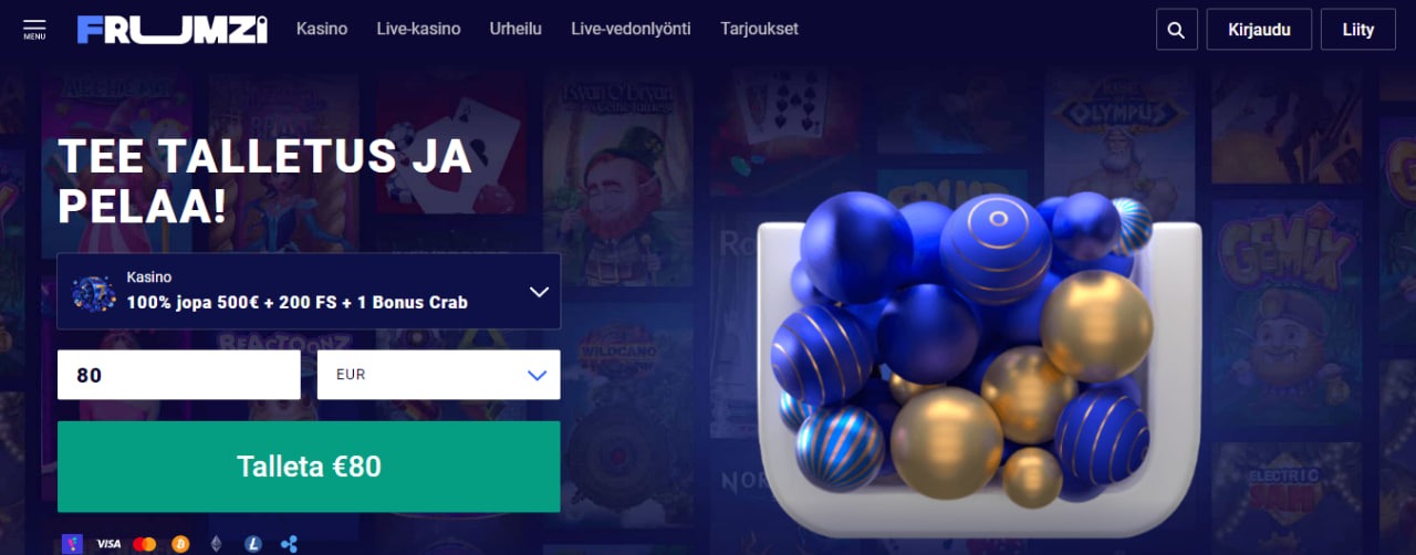 Frumzi kasino arvostelu