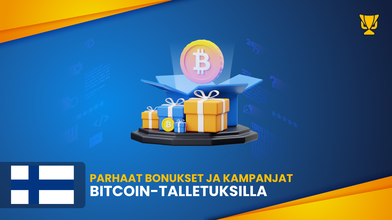 Parhaat bonukset ja kampanjat Bitcoin-talletuksilla