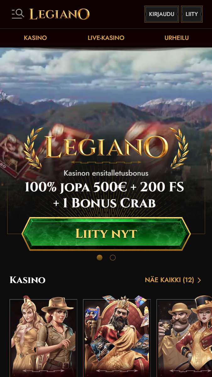 Legiano Main Wager Free