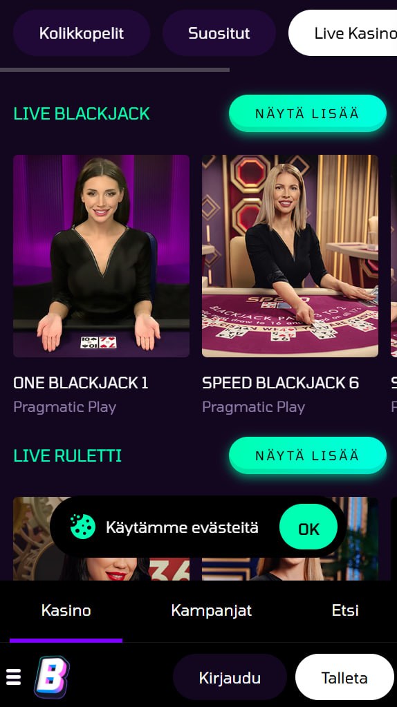 mob live buumi vedonlyontisivustot