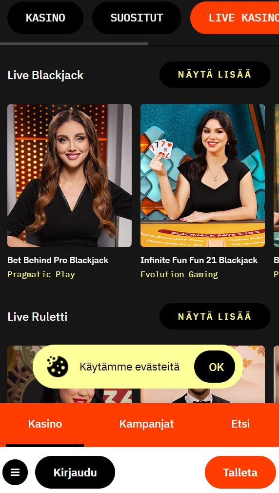 mob live nopein vedonlyontisivustot