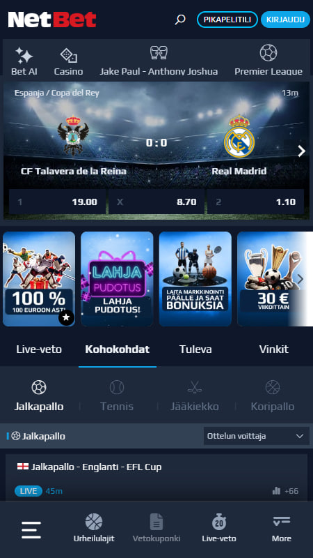 NetBet Suomi arvostelu