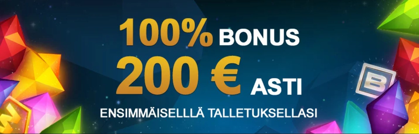 Videoslots casino tervetuliaisbonus
