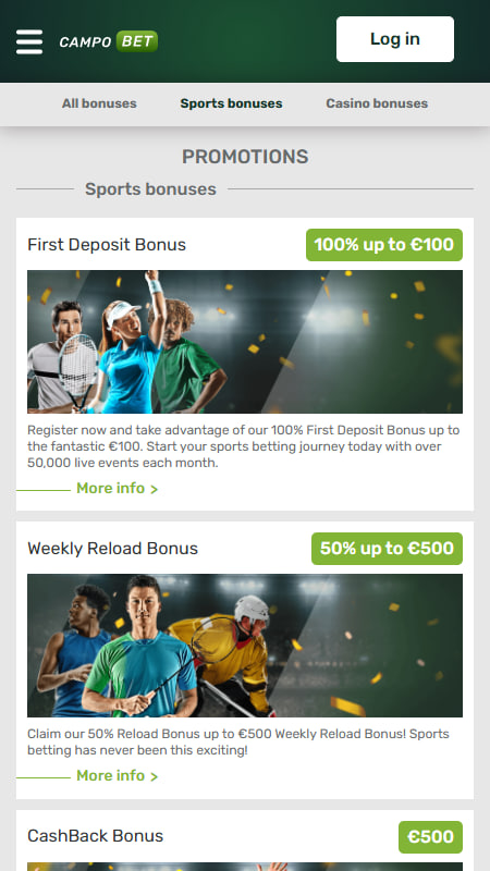 Campobet bonukset Suomessa