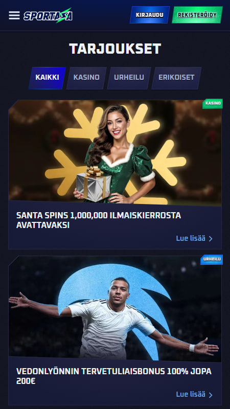 Sportaza Bonukset Suomessa