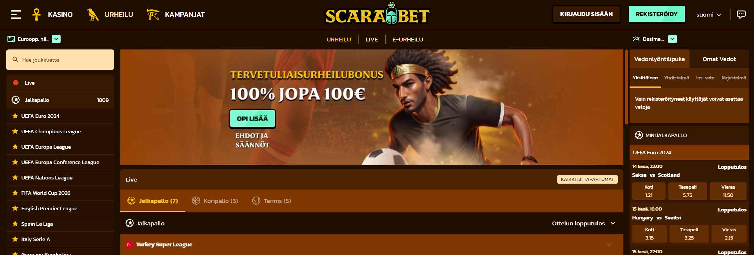 Sport Page Scarabet