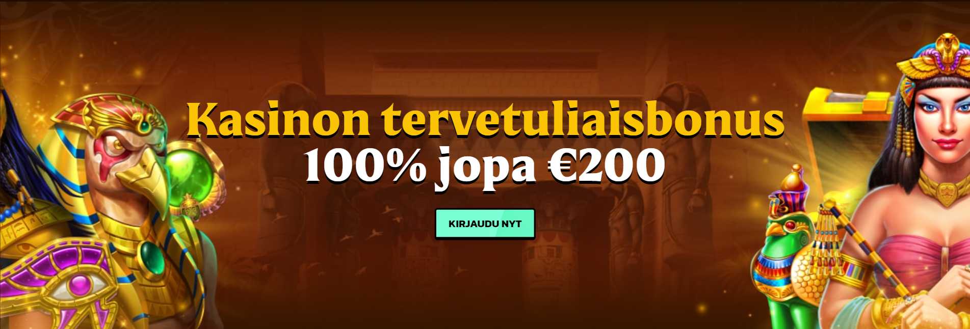 Scarabet Tervetuliaisbonus