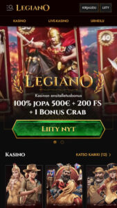 Legiano nettikasinoa