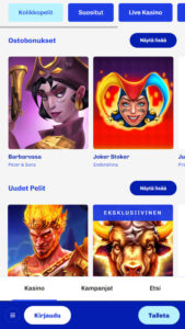 Slotti nettikasinoa