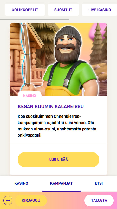 Lysti uudehko kasino ilmaista pelirahaa