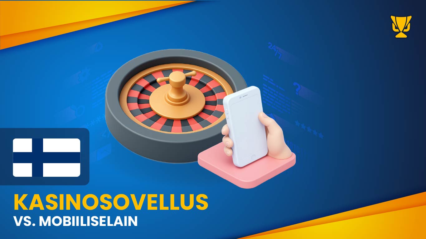 Kasinosovellus vs. mobiiliselain 