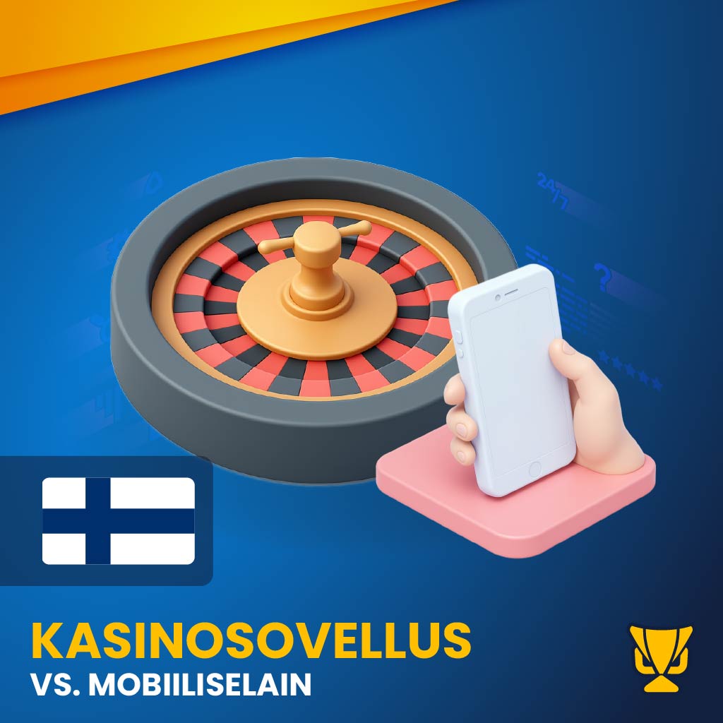 Kasinosovellus vs. mobiiliselain 