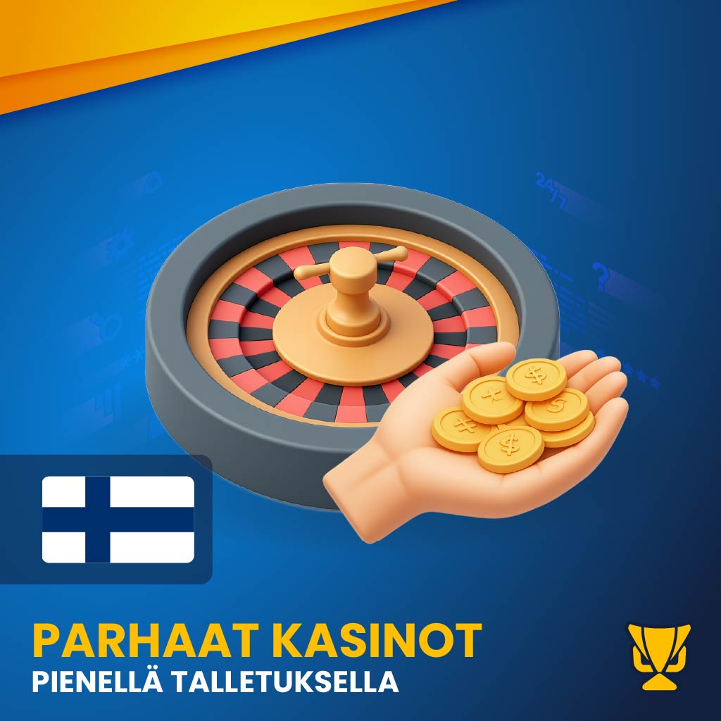 Parhaat kasinot pienellä talletuksella