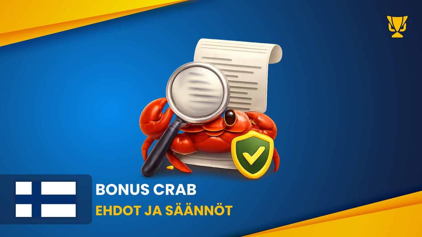 Bonus Crab Ehdot ja säännöt