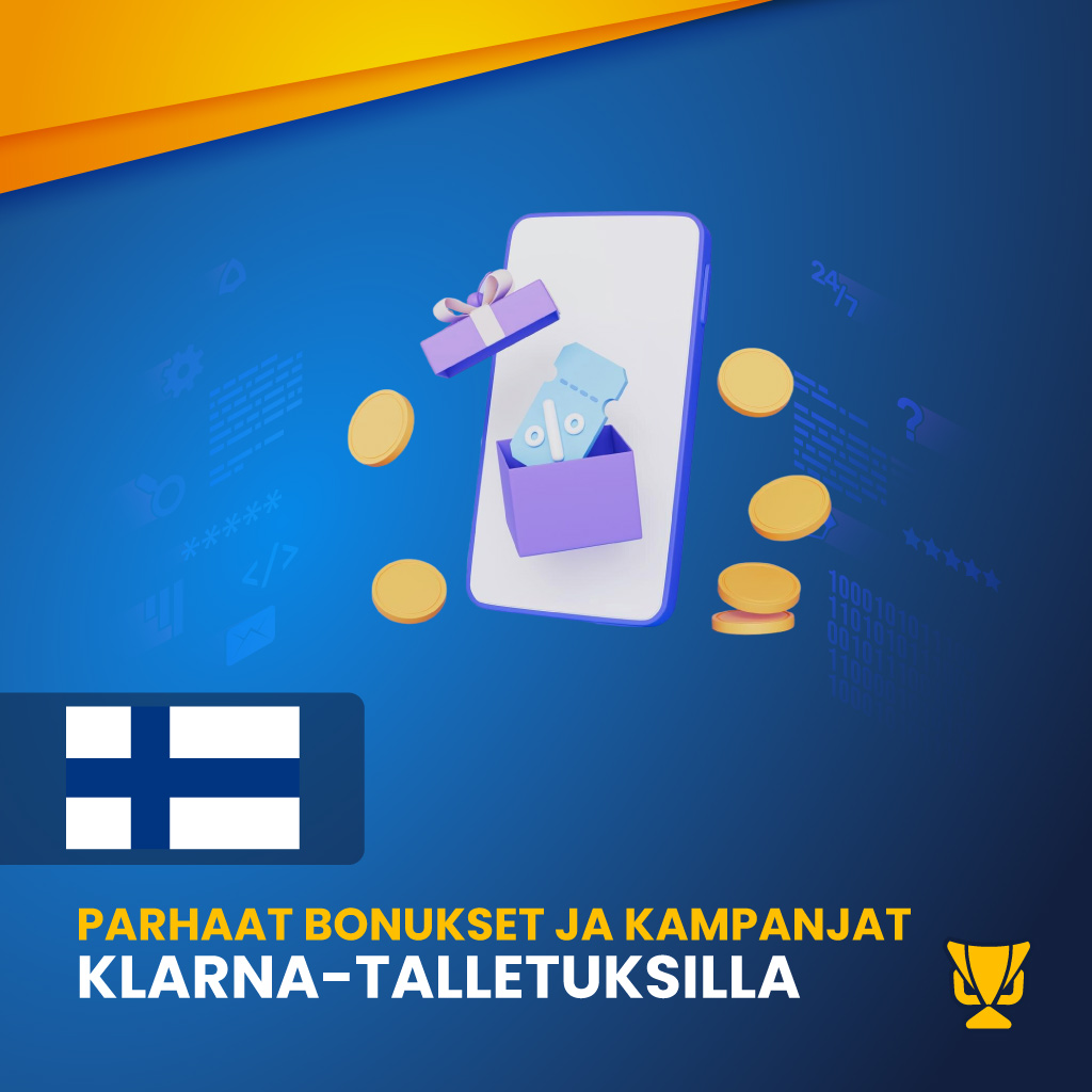 Parhaat bonukset ja kampanjat Klarna-talletuksilla
