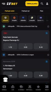 Urheiluvedonlyönti LVBET