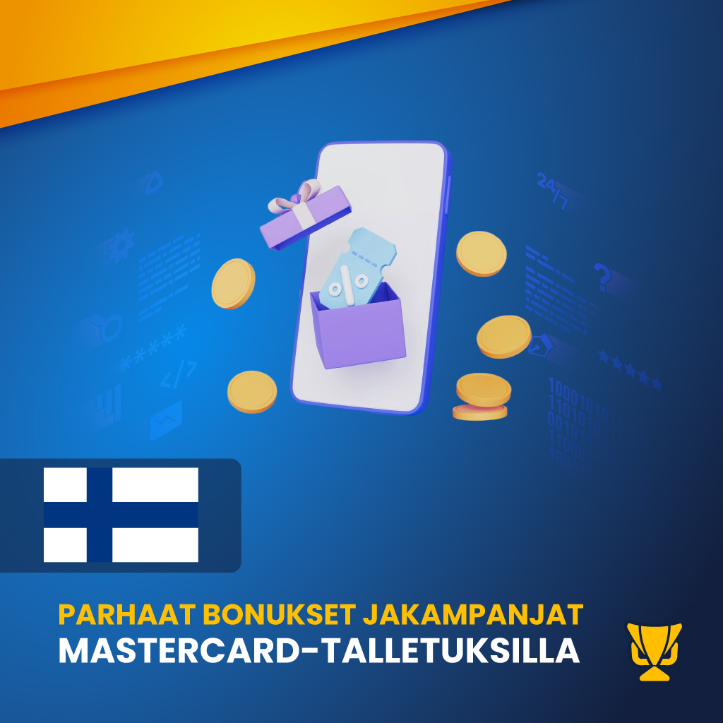 Parhaat bonukset ja kampanjat Mastercard-talletuksilla