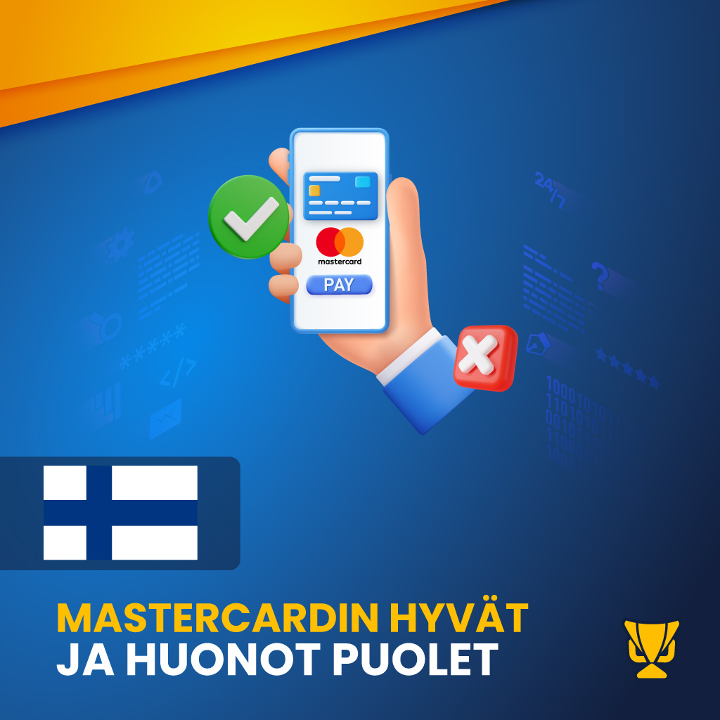 Mastercardin hyvät ja huonot puolet