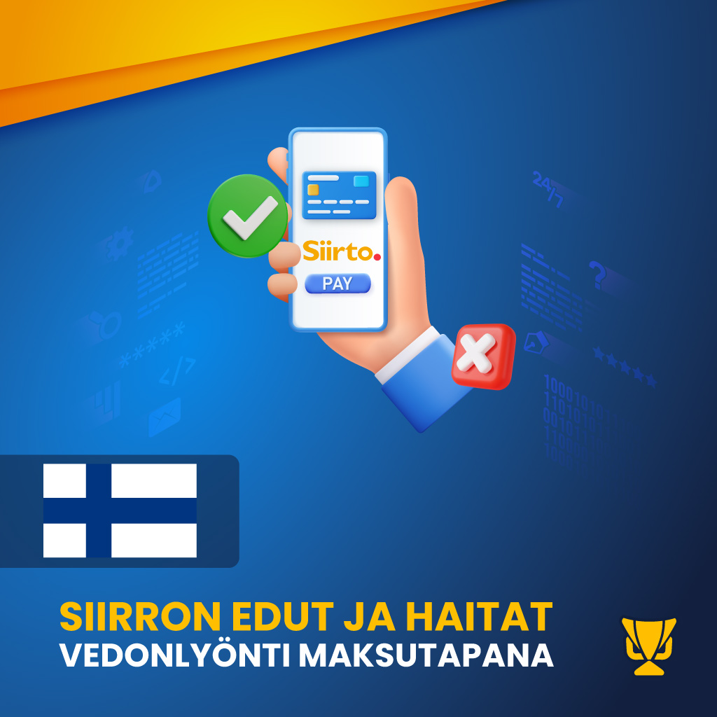 Siirron edut ja haitat vedonlyönti maksutapana