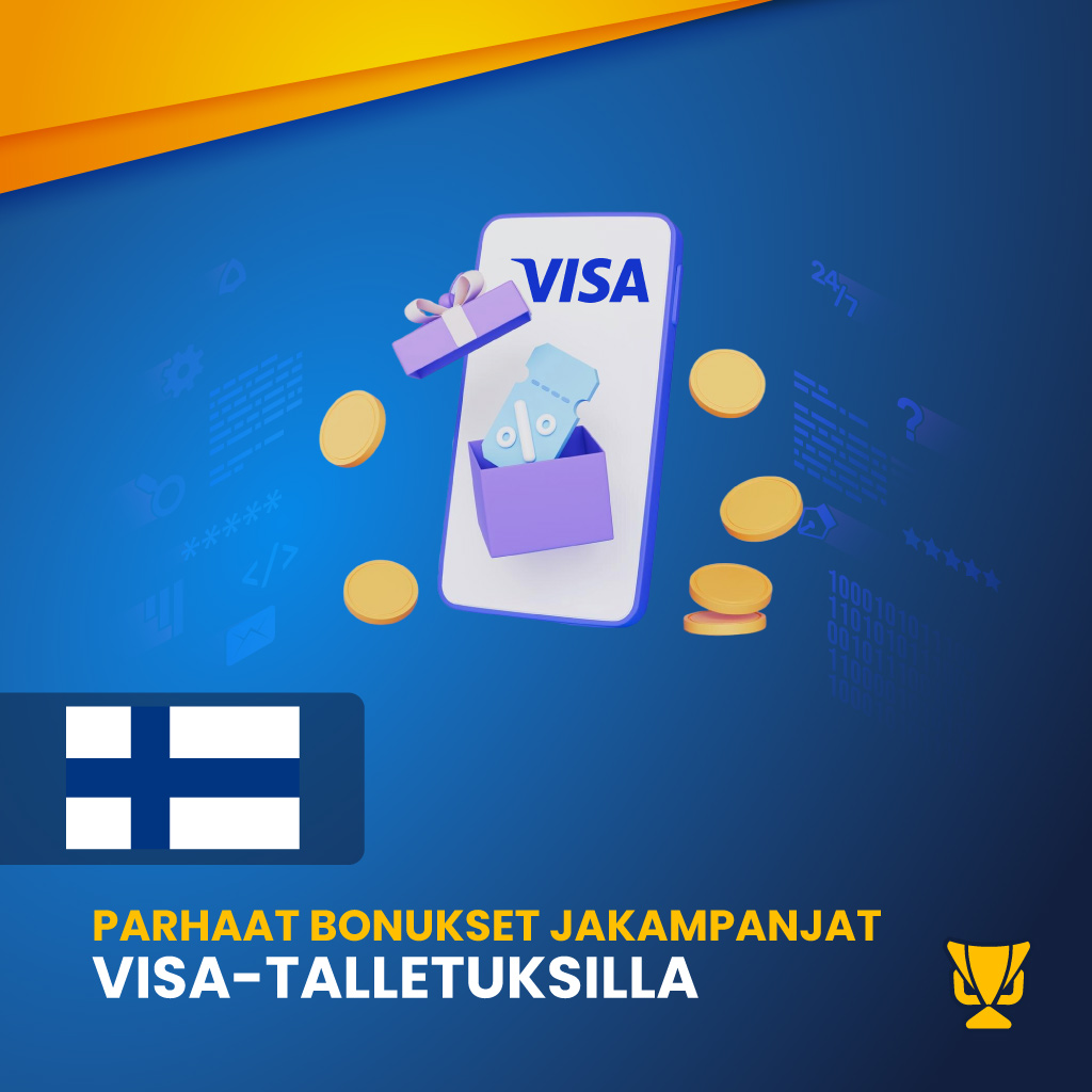 Parhaat bonukset ja kampanjat Visa-talletuksilla