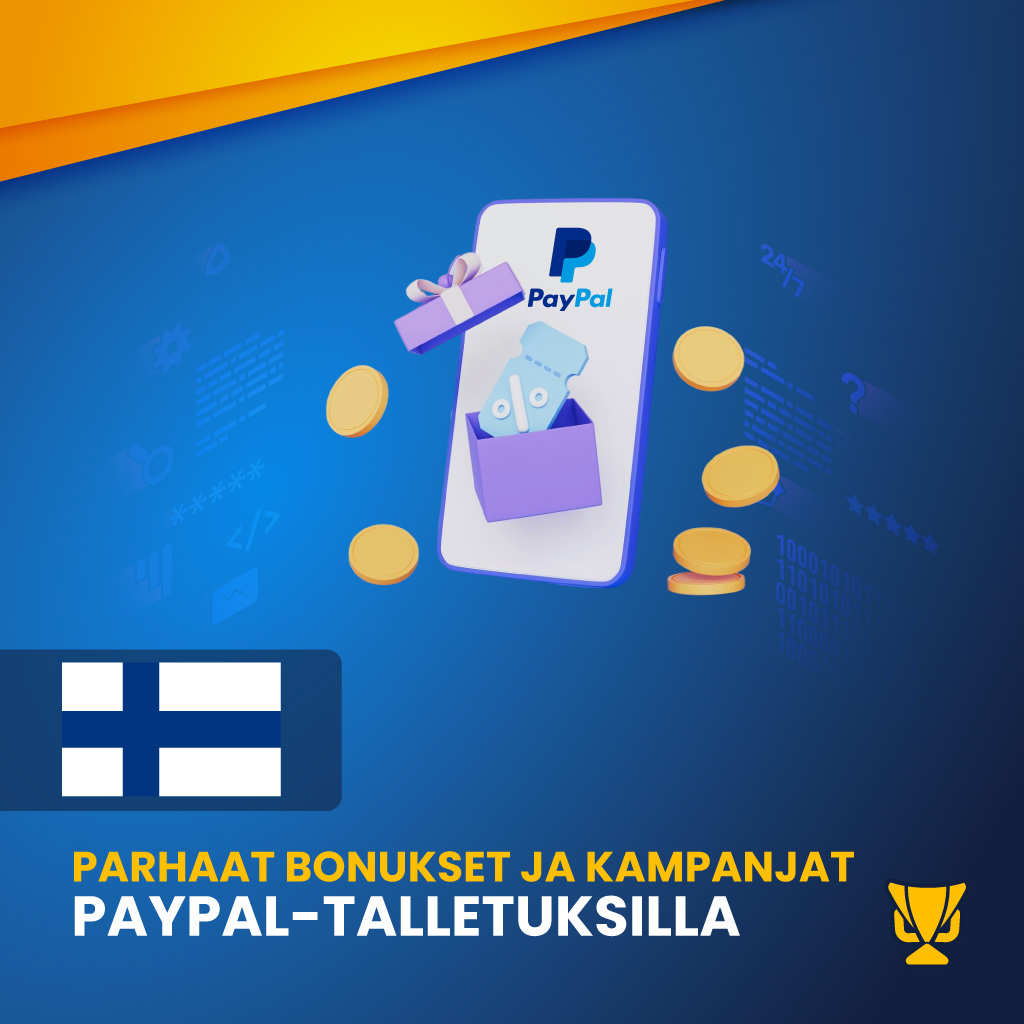 Parhaat bonukset ja kampanjat PayPal- talletuksilla