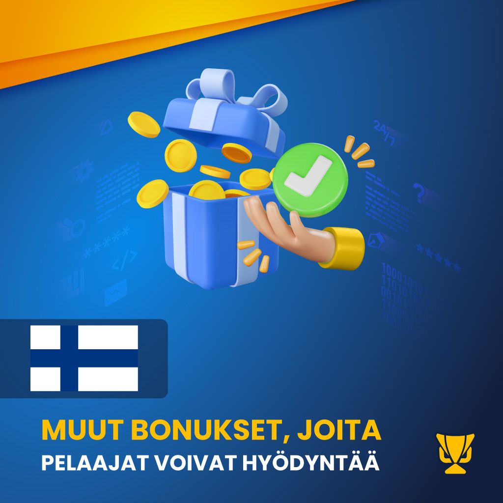 Muut bonukset, joita pelaajat voivat hyödyntää