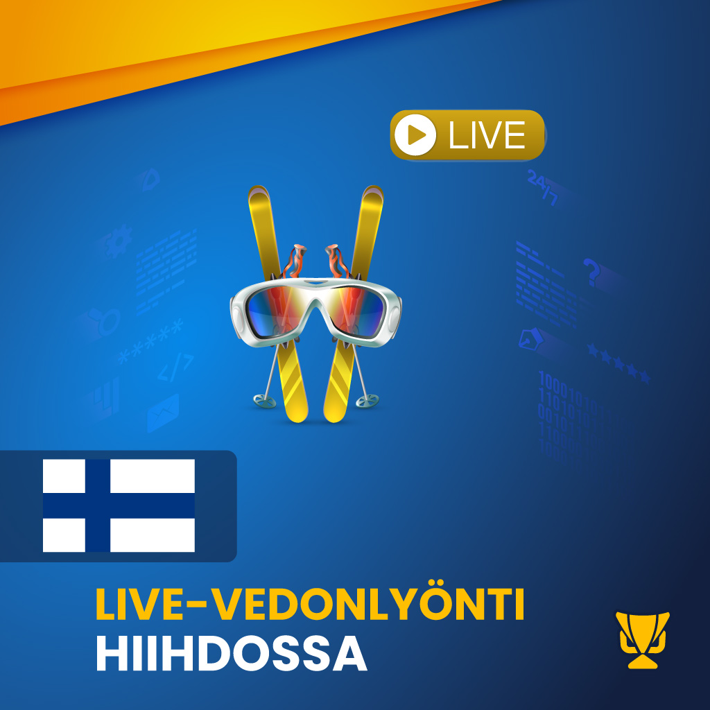 Live-vedonlyönti hiihdossa
