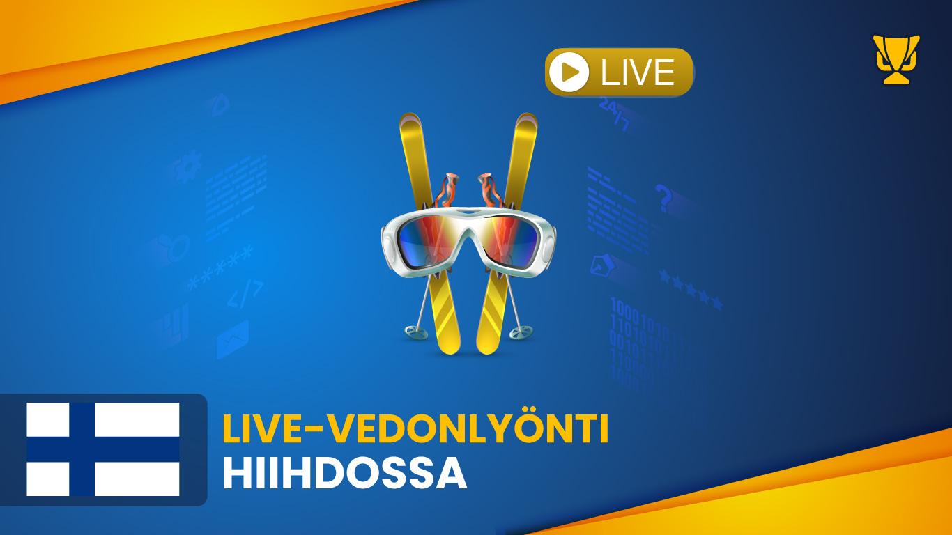 Live-vedonlyönti hiihdossa